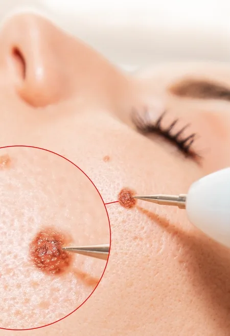 Electrocautery treatment at Soma Hair and Skin Clinic