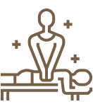 Client explains issue they have in their body.